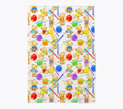 Teddy Bear Baby Blanket
