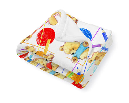 Teddy Bear Baby Blanket