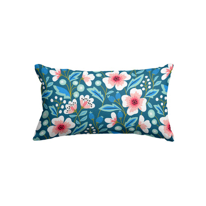 Colorful Spring Flowers - Rectangle Cushion