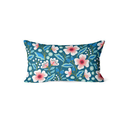 Colorful Spring Flowers - Rectangle Cushion