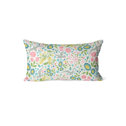 Contemporary Birds Seagull Floral - Rectangle Cushion