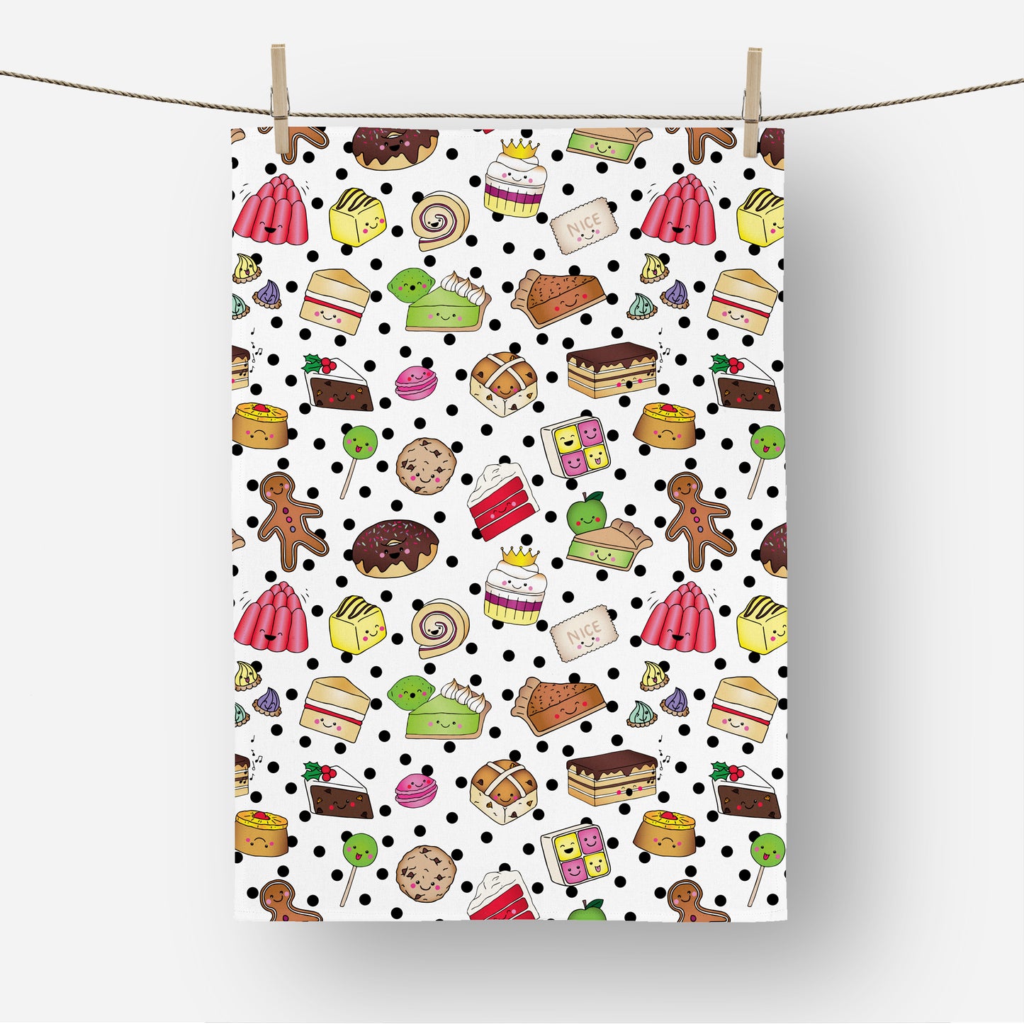 Sweet Treats Tea Towel