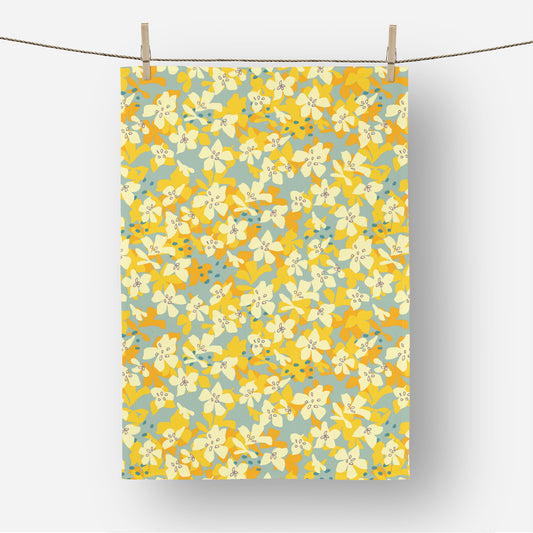 Bright Spring Blossom - Tea Towel
