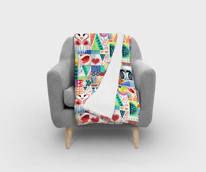 Love birds - Blanket