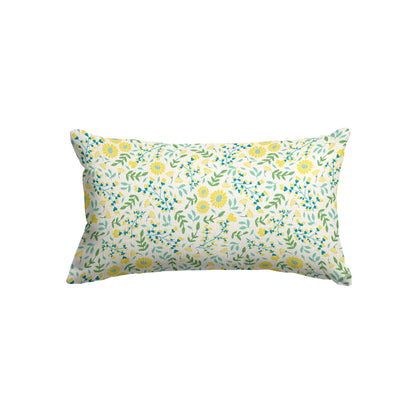 Pretty Ditsy Spring Floral- Rectangle Cushion