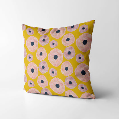 Suave flowers I Square Cushion