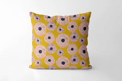 Suave flowers I Square Cushion