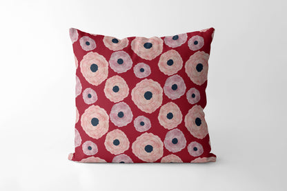 Suave flowers II Square Cushion