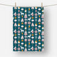 Origami Christmas Dream Catcher Tea Towel