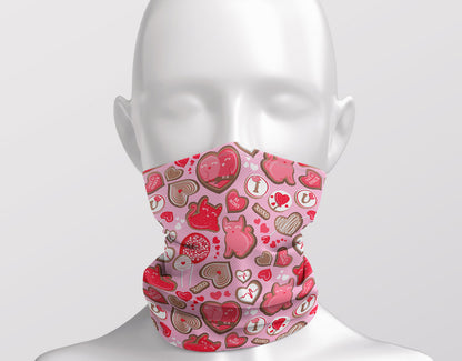 Valentine Sweetness Cats Child Snood