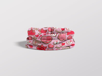 Valentine Sweetness Cats Child Snood