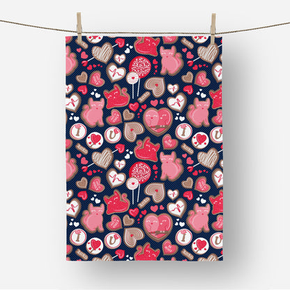 Valentine sweetness - Tea Towel