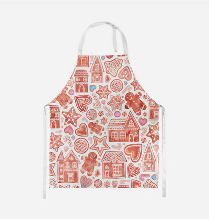 Gingerbread Christmas Cookies Kids Apron