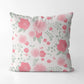 Dahlias and Spring Flowers- Square Cushion