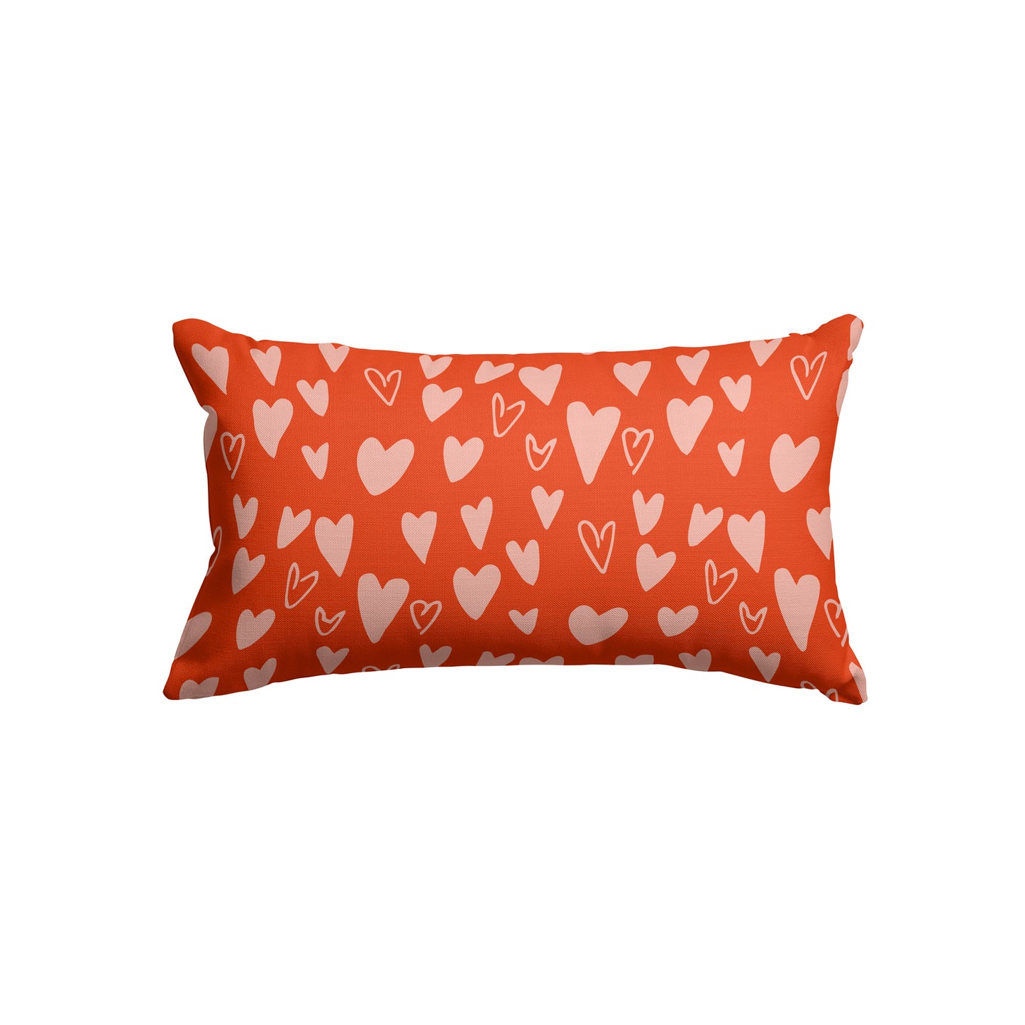 Red hearts - Rectangle Cushion