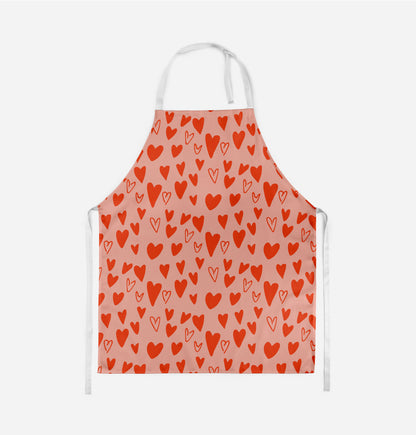 Valentine's heart Adult Apron