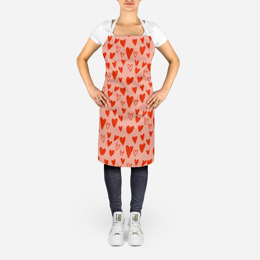 Valentine's heart Adult Apron