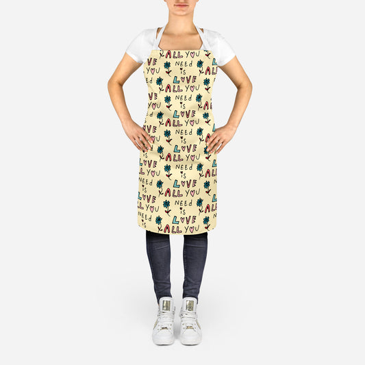 All you need is love Adult Apron