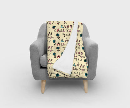 All you need is love - Blanket