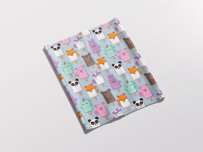 Kawaii Animal Ice Creams Child Snood