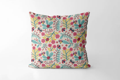 Springtime Nature- Square Cushion