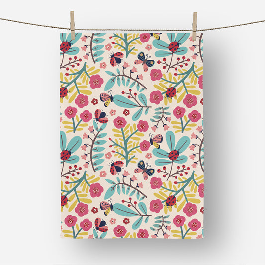 Springtime - Tea Towel