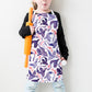 Dragon Fire Purple Kids Apron