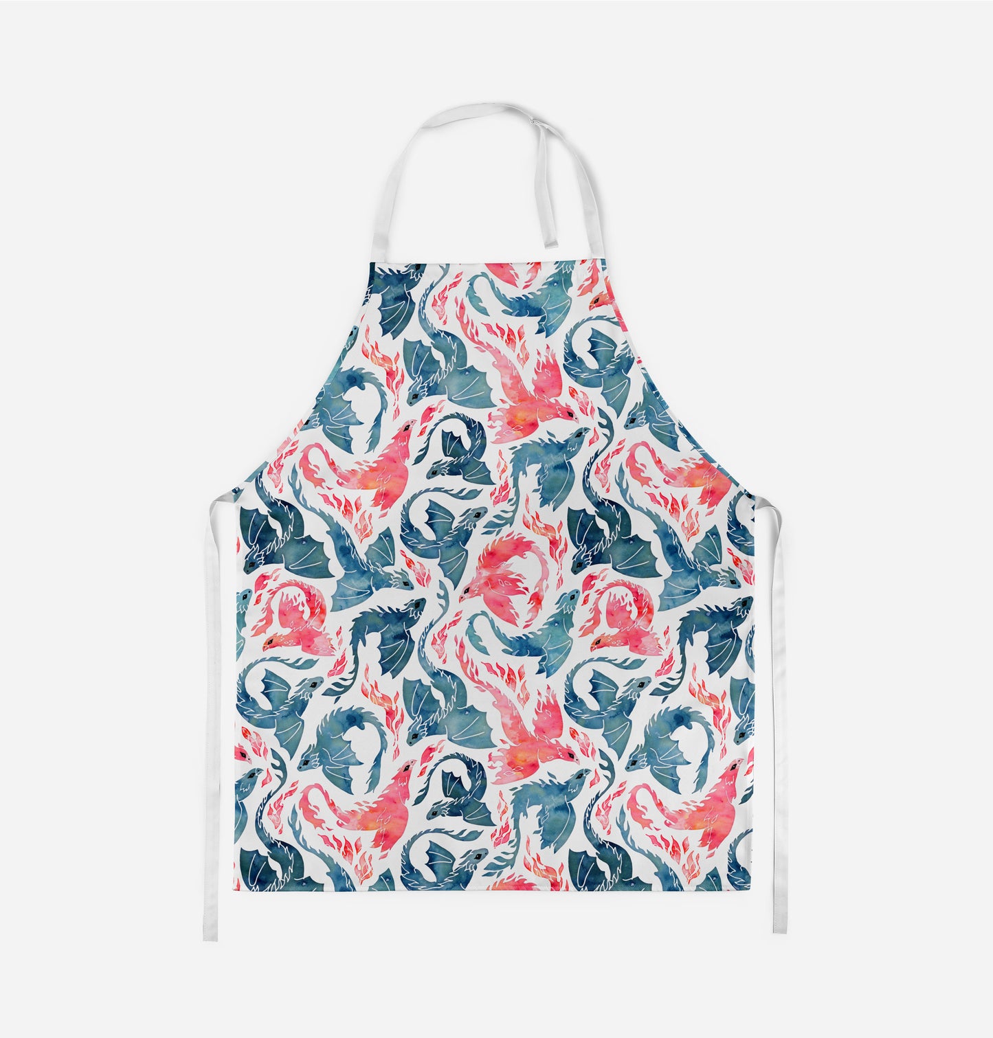 Dragon and Phoenix Fire Kids Apron