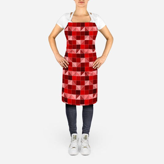 Pixel hearts Adult Apron