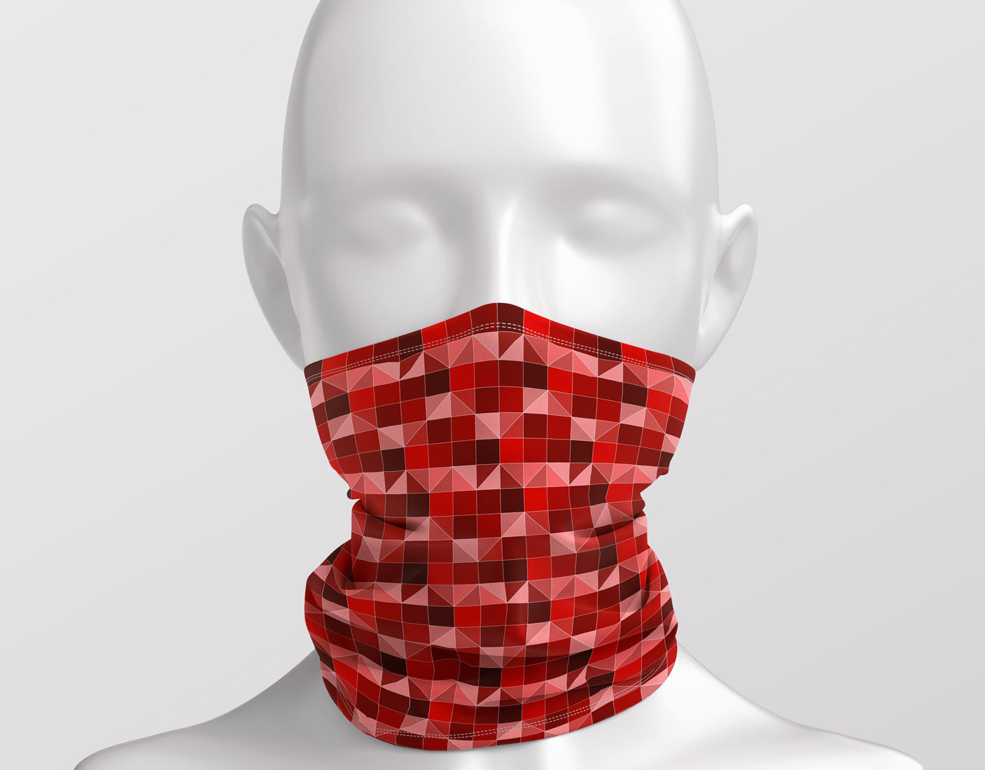 Pixel hearts - Adult Snood