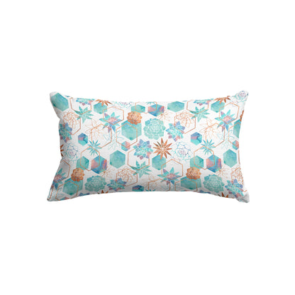 Rusted Copper Desert Rectangle Cushion