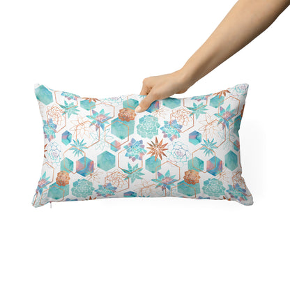 Rusted Copper Desert Rectangle Cushion