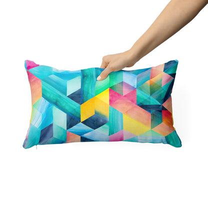 Reflections and Rainbows Rectangle Cushion