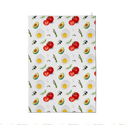 Vegetables Asparagus Tea Towel