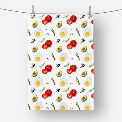 Vegetables Asparagus Tea Towel