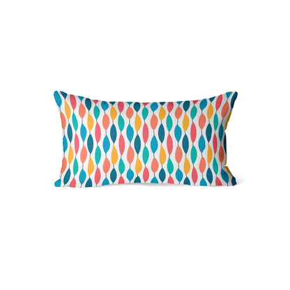 Retro Irregular Ogee Rectangle Cushion