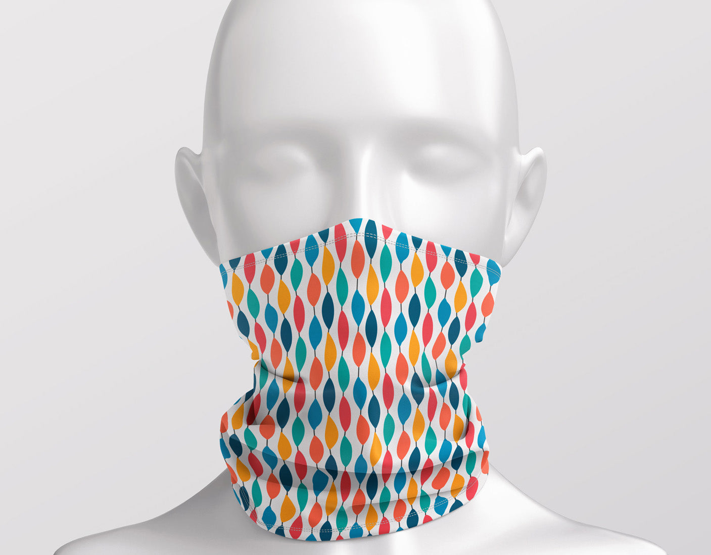 Retro Irregular Ogee - Adult Snood