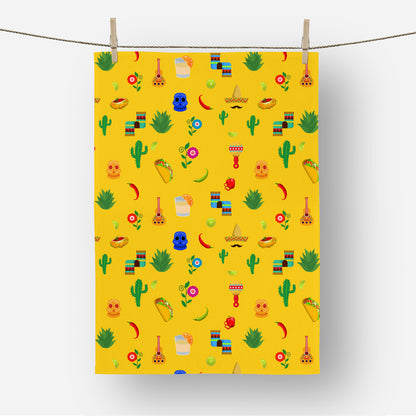 Mexican Burrito Tea Towel