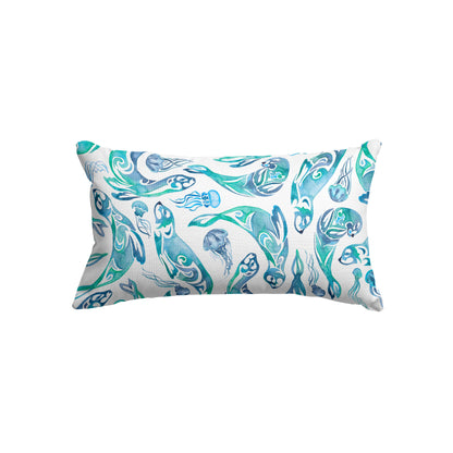 Seal a Kiss Kids Rectangle Cushion