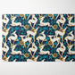 Deco Gazelles Garden Christmas Navy Placemat
