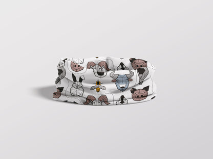 Geometric Farm Animals Child Snood