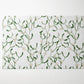 Nature Winter Mistletoe Twigs with Berries Placemat