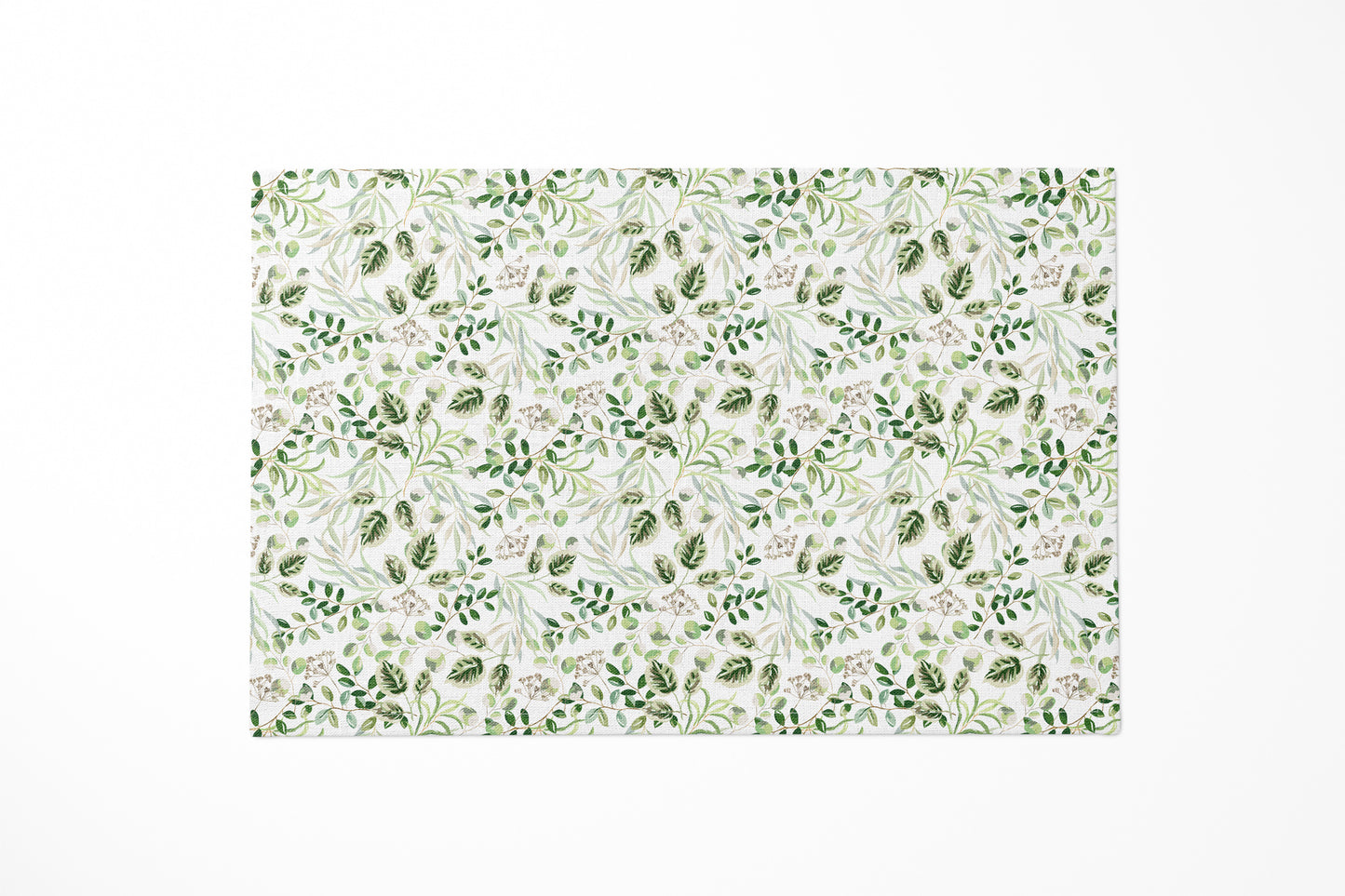 Forest Green Leaves Placemat