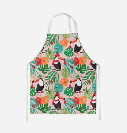 Christmas Toucans Kids Apron