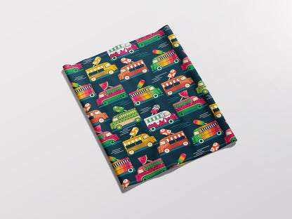 Topsy Turvy Frutalicious Ice Cream Trucks - Fruit Popsicles Blue Child Snood