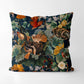 Birds and Snakes Square Cushion