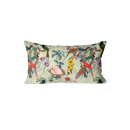 Floral and Birds VIII Rectangle Cushion