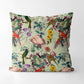 Floral and Birds VIII Square Cushion