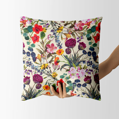 Magical Garden Square Cushion