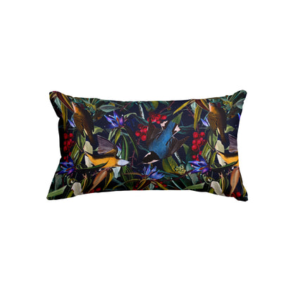 Midnight Birds I Rectangle Cushion